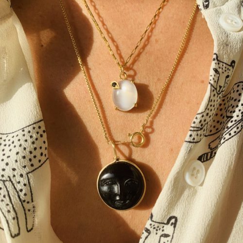 Nynybird Collier Moon Black