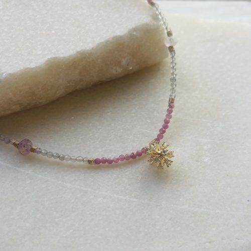 collier tourmaline et étoile